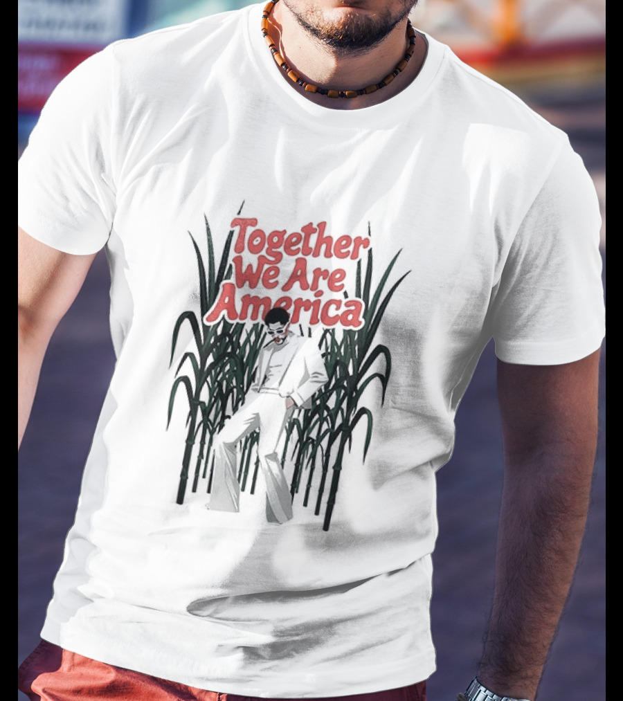 Together We Are America The Only Thing More Powerful Than Hate Is Love T-Shirt