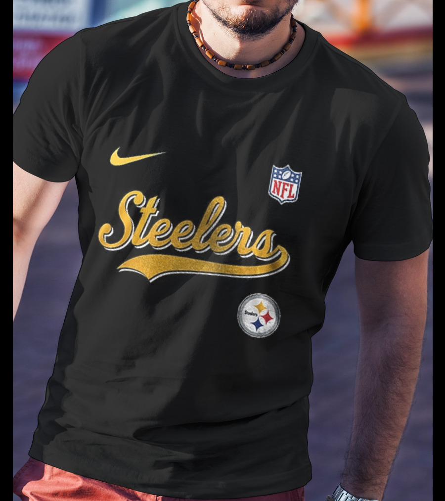 Pittsburgh Steelers NFL 250th Anniversary Nike Collaboration T-Shirt