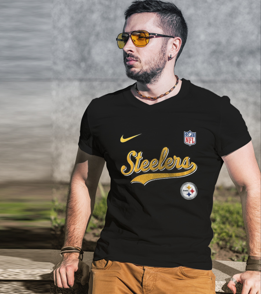 Pittsburgh Steelers NFL 250th Anniversary Nike Collaboration T-Shirt