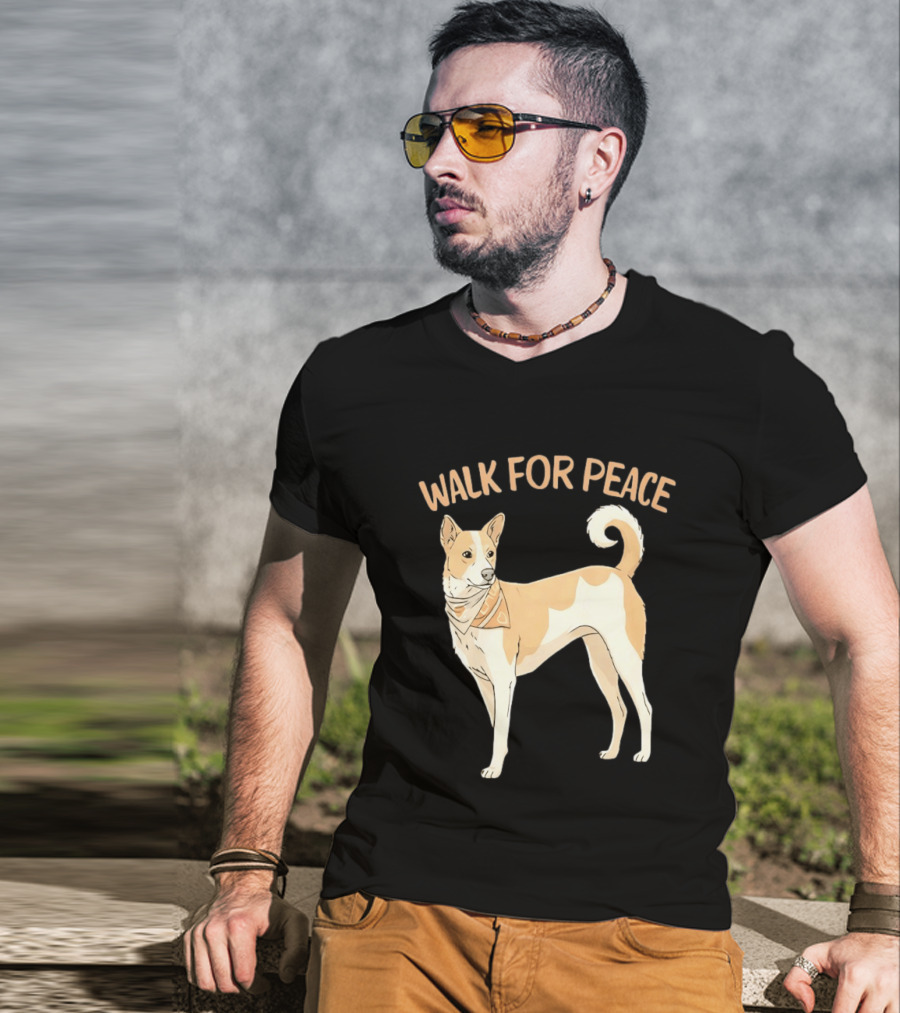 Walk For Peace Aloka Dog T-Shirt