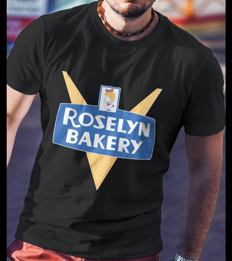 Roselyn Bakery Vintage Logo With Iconic Girl Chef T-Shirt