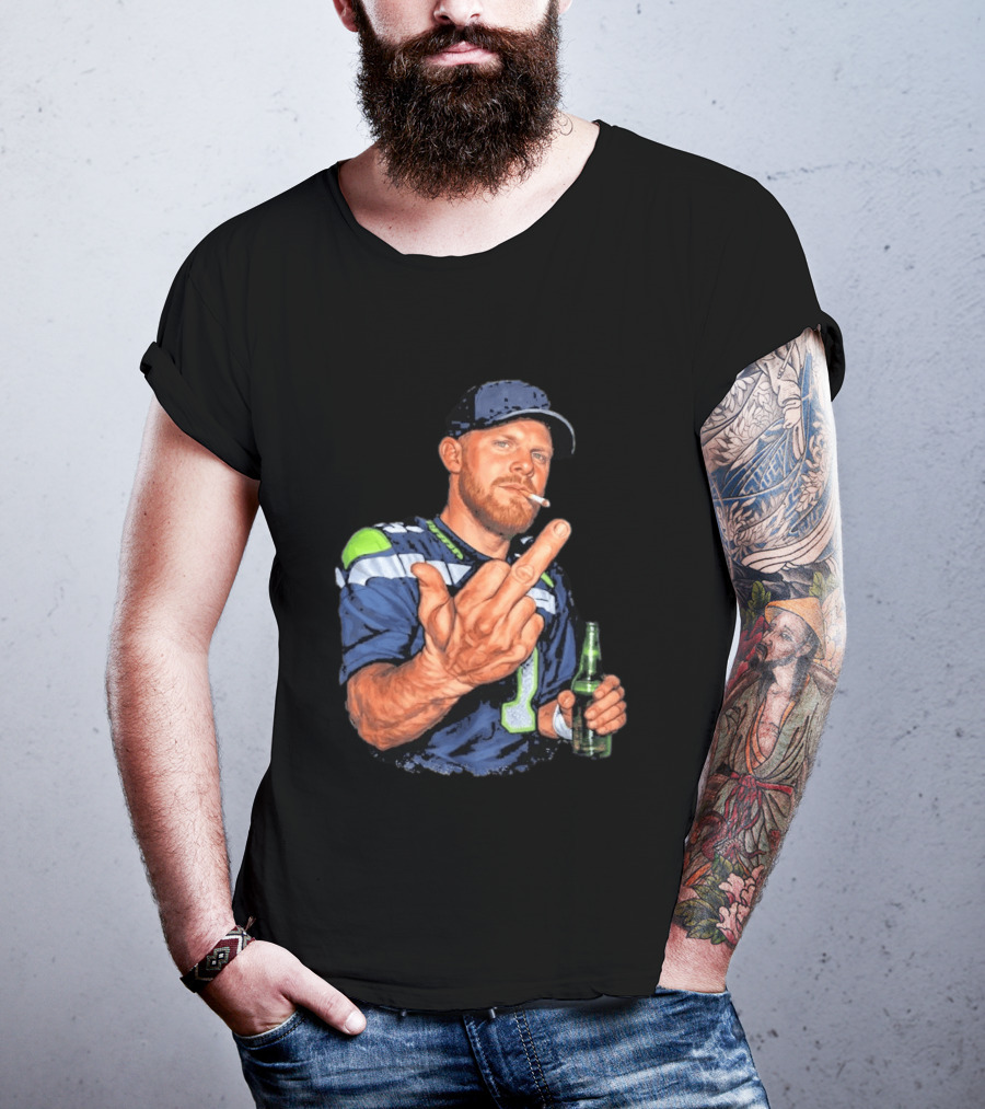 Sam Darnold Flipping Off T-Shirt