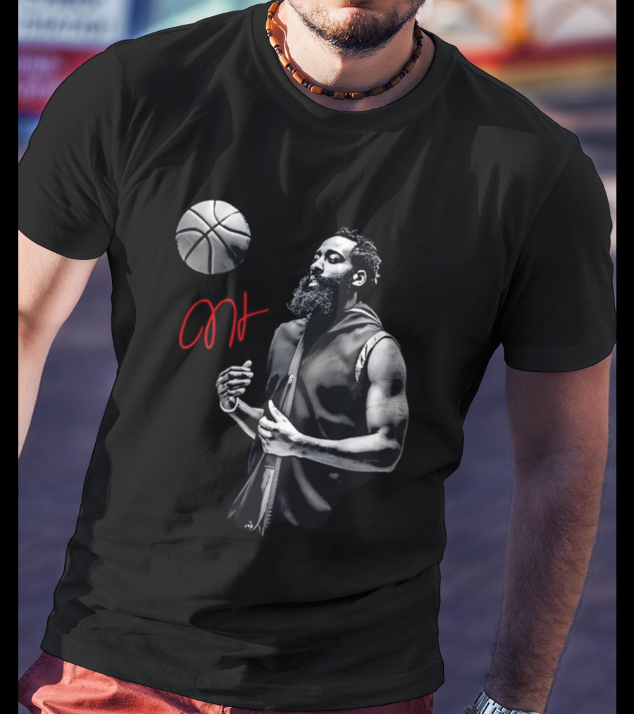 James Harden Basketball Cleveland Cavaliers T-Shirt