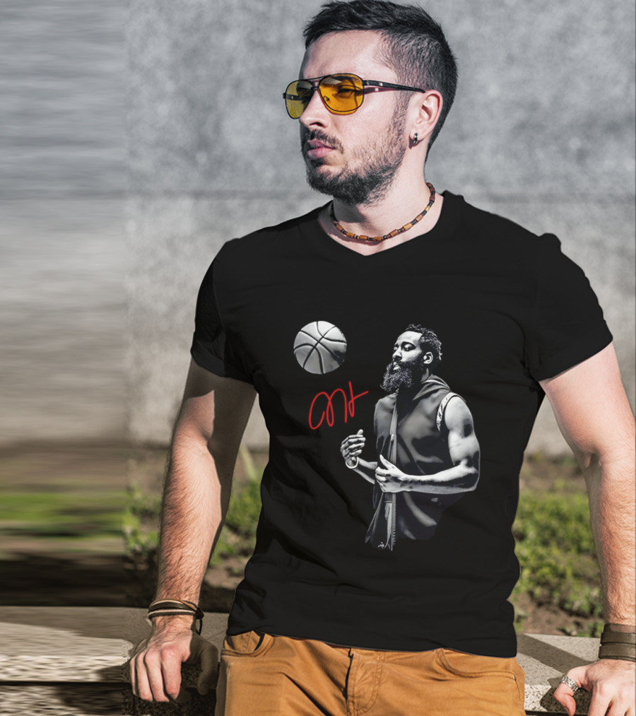 James Harden Basketball Cleveland Cavaliers T-Shirt