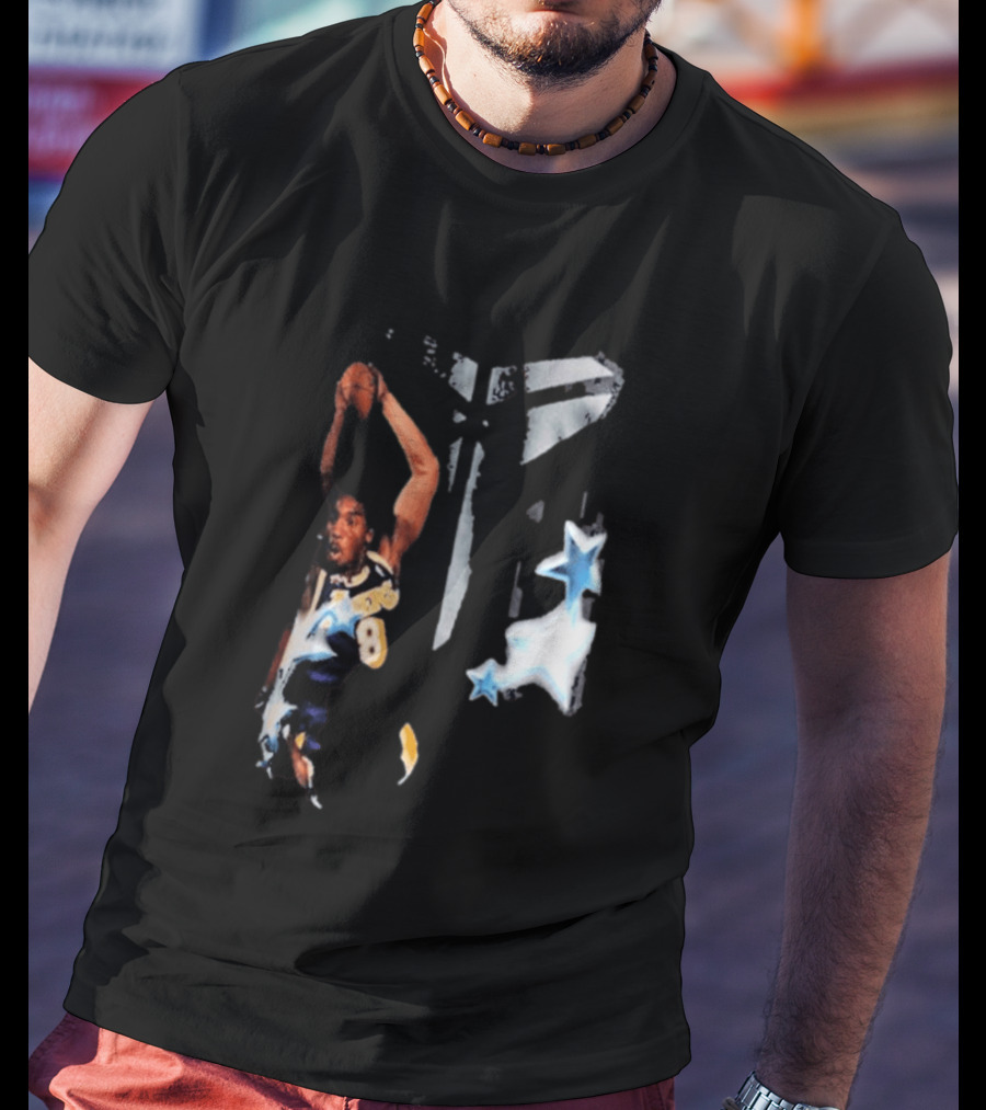 Kobe Bryant Black Mamba 8 First All Star Game Iconic Dunk Stars T-Shirt