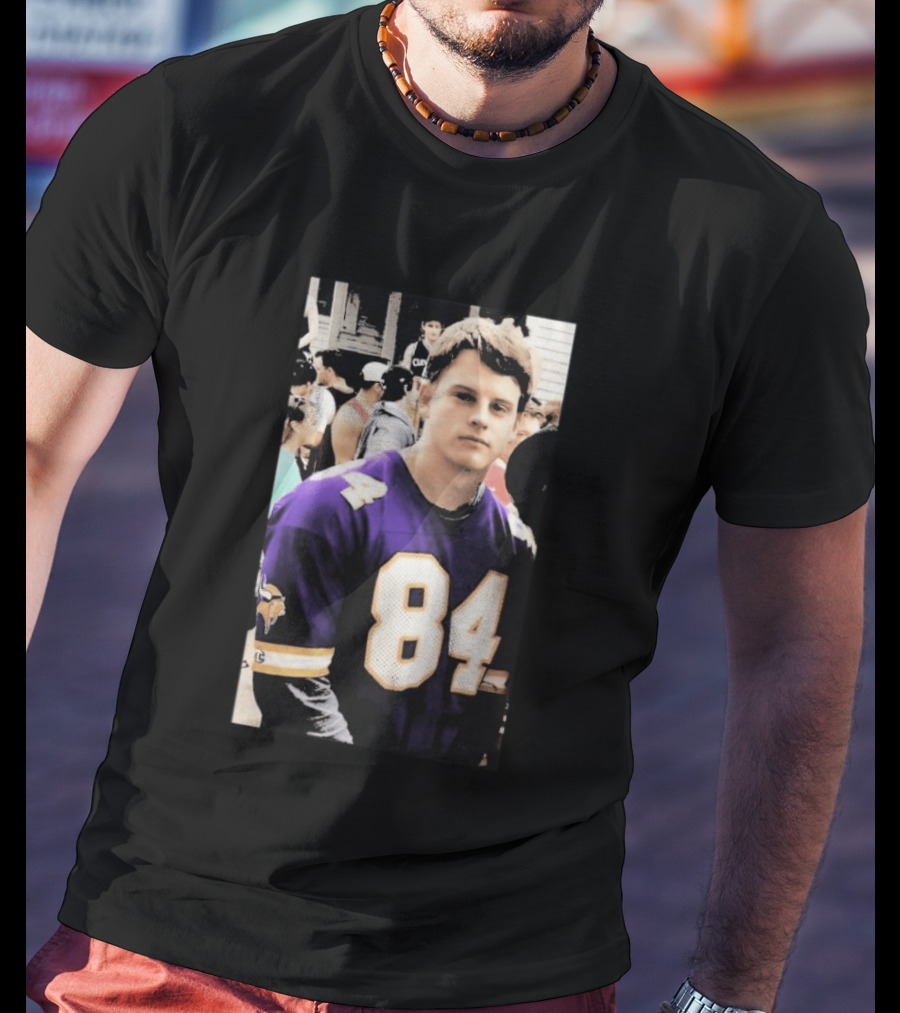 Minnesota Vikings Joey 84 Skol Purple Football Jersey T-Shirt