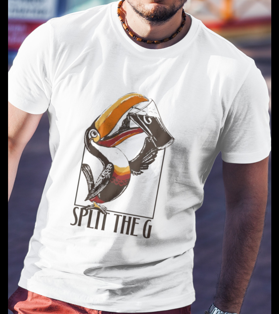 Split The G Toucan Guinness Pint T-Shirt