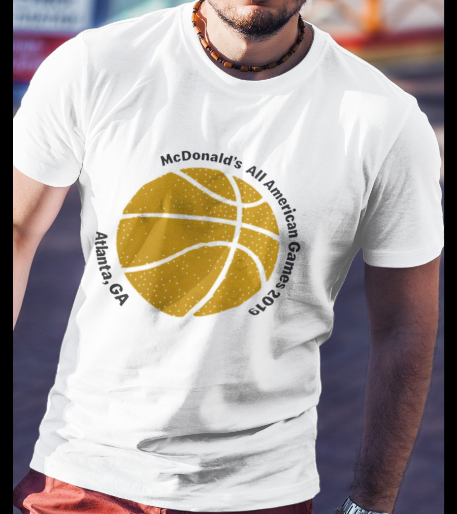 Atlanta GA McDonald's All American Game 2019 Basketball T-Shirt