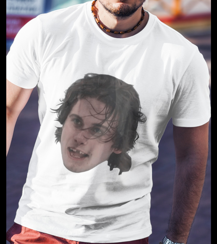 Team USA Jack Hughes Missing Teeth Throwback Face T-Shirt
