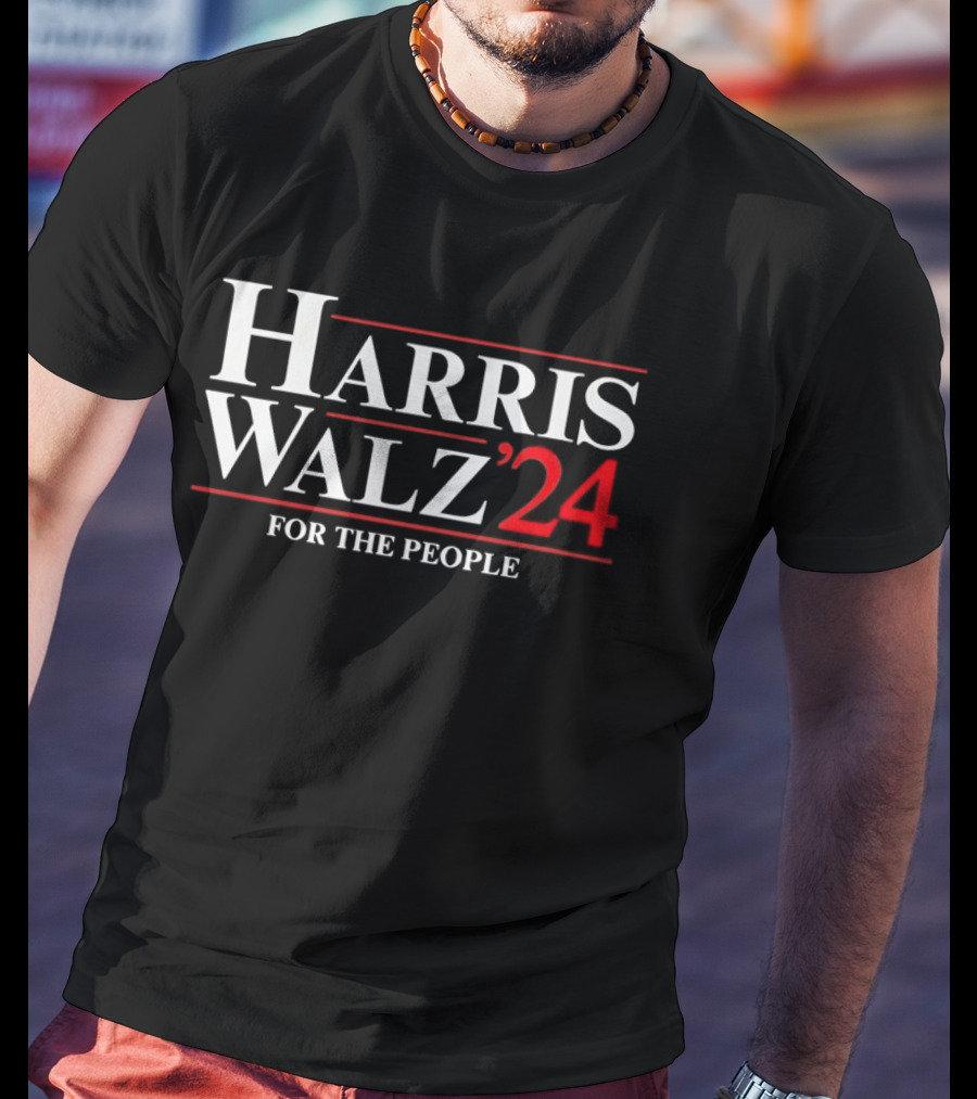 Harris Walz 24 For The People T-Shirt