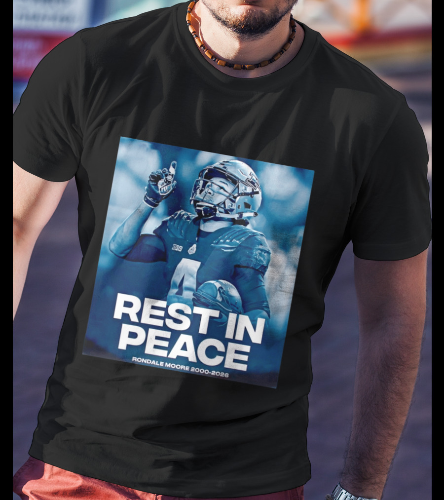 Rondale Moore Rest In Peace 2000 2026 Football T-Shirt