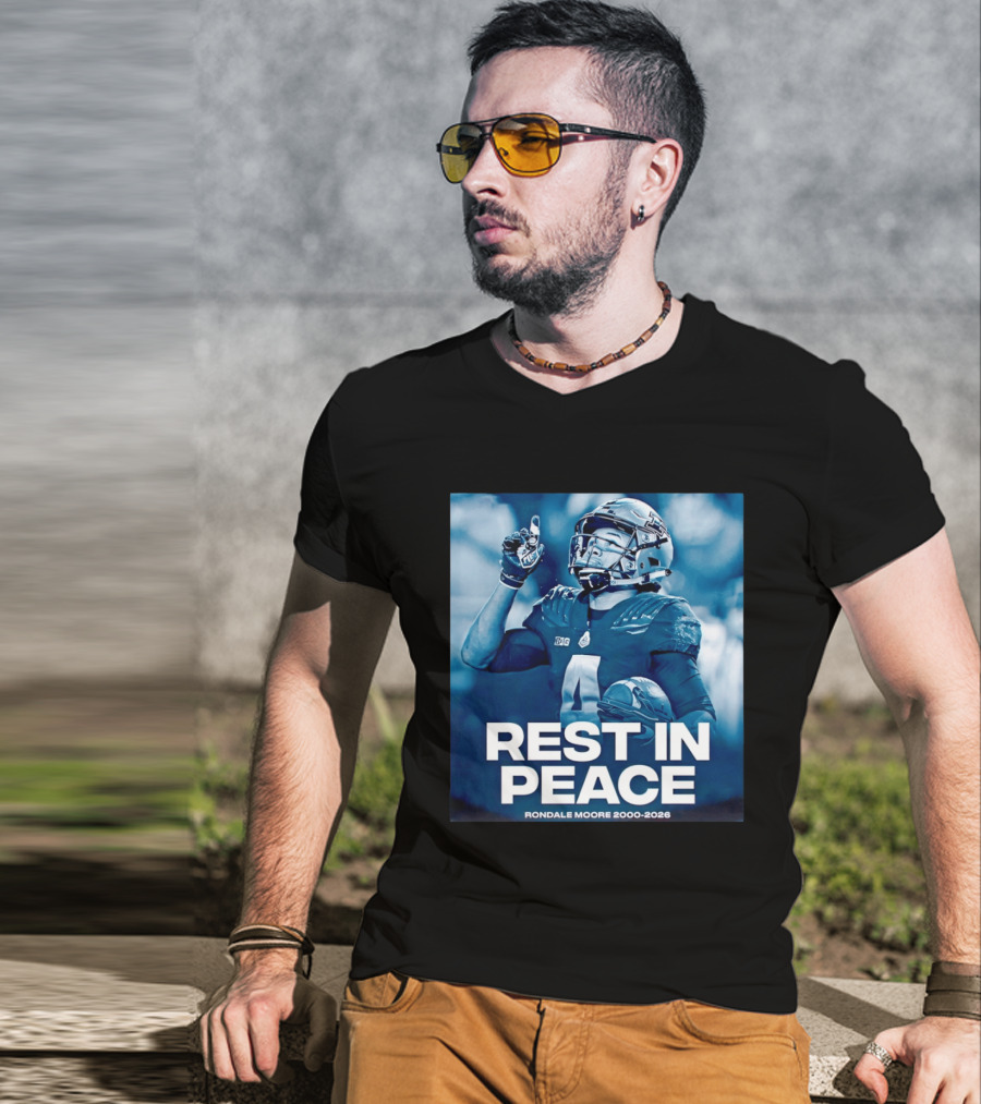 Rondale Moore Rest In Peace 2000 2026 Football T-Shirt