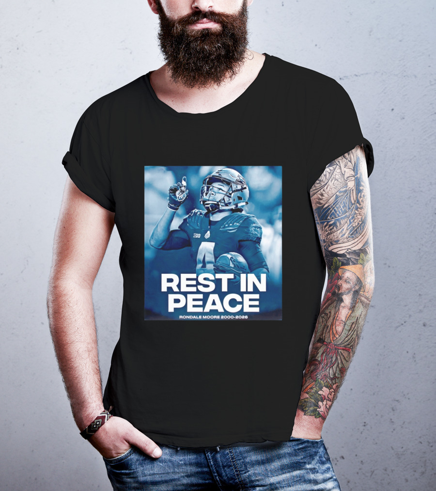 Rondale Moore Rest In Peace 2000 2026 Football T-Shirt