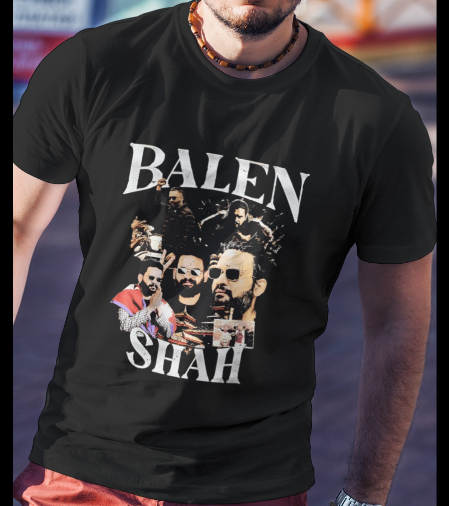 Balen Shah Collage T-Shirt