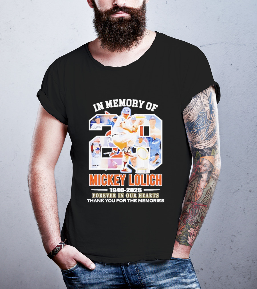 In Memory Of Mickey Lolich Detroit Tigers Forever In Our Hearts 1940 2026 T-Shirt