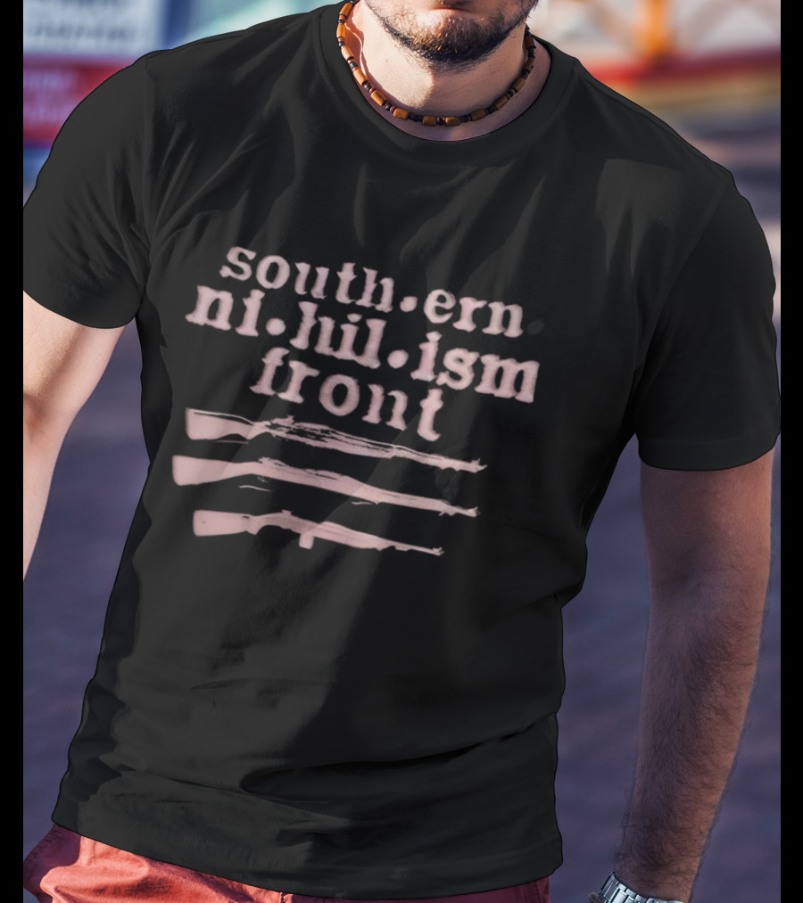 Southern Nihilism Front Guns Ruger AK 47 M16 Beretta T-Shirt