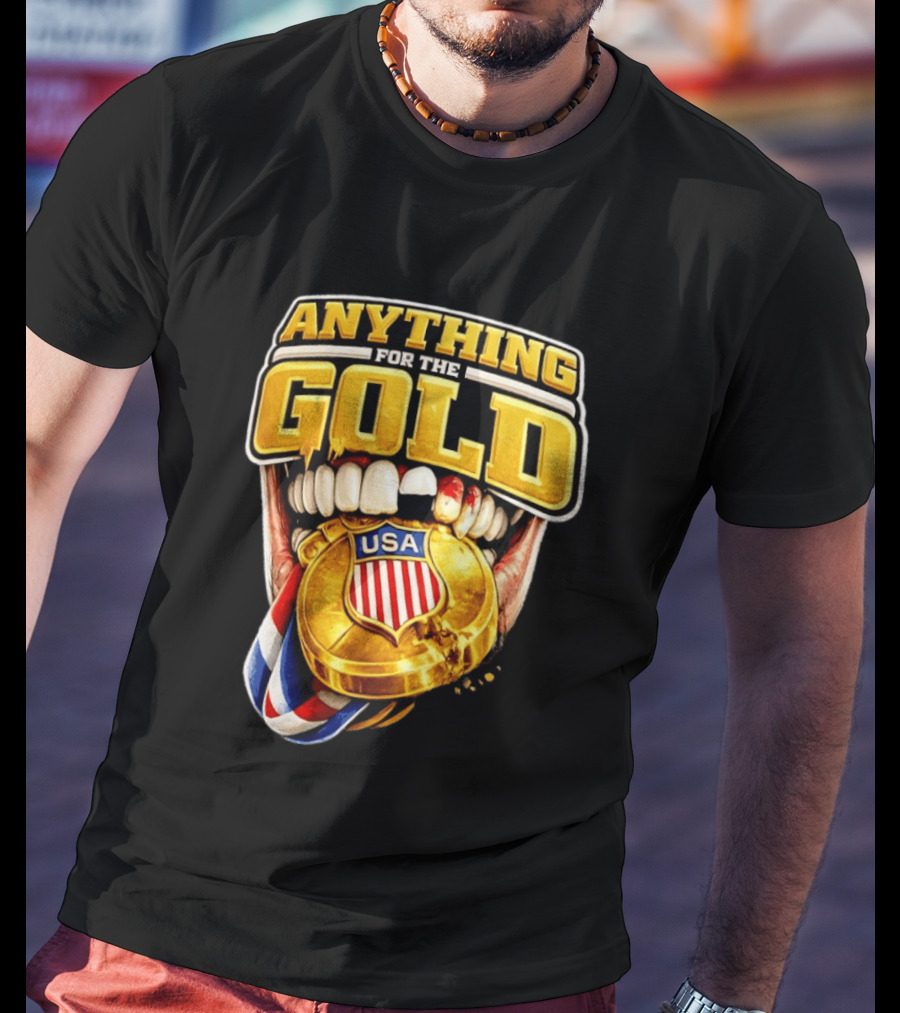 Anything For The Gold USA Medal T-Shirt