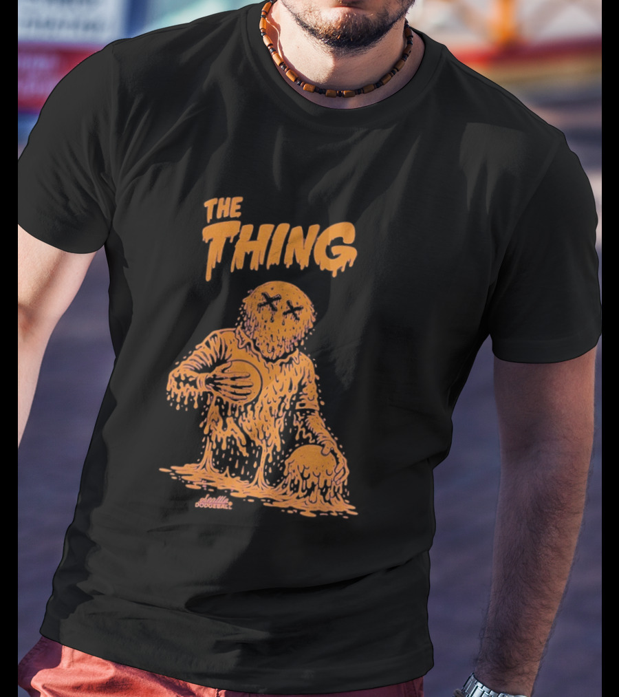 The Thing Creepy Dodgeball Creature Horror T-Shirt