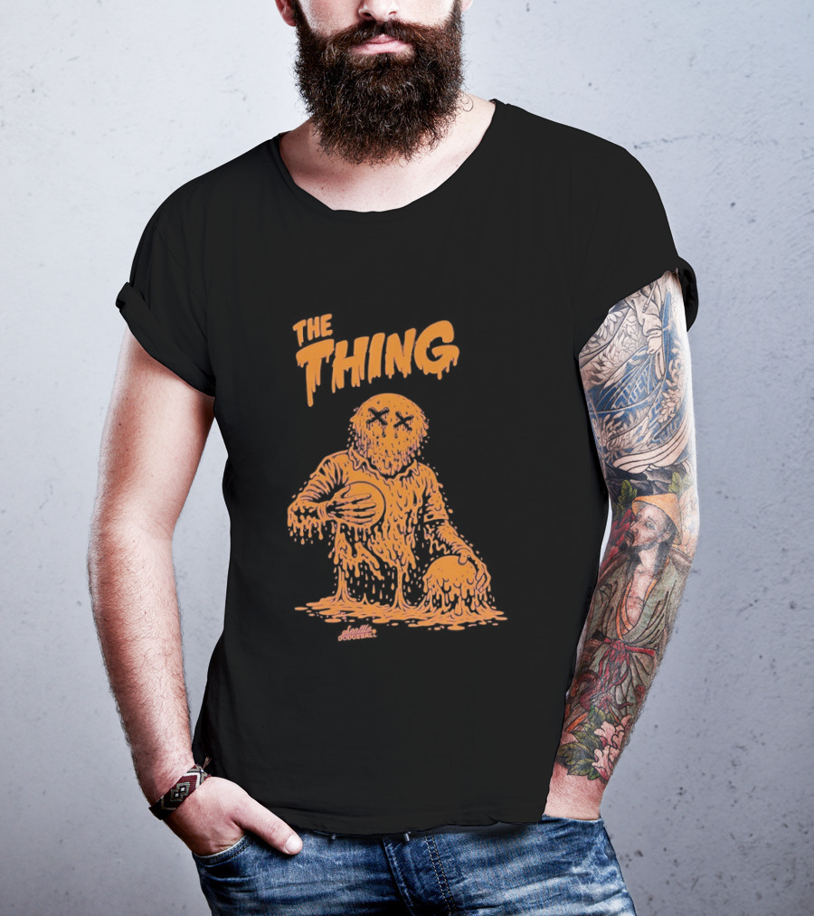 The Thing Creepy Dodgeball Creature Horror T-Shirt