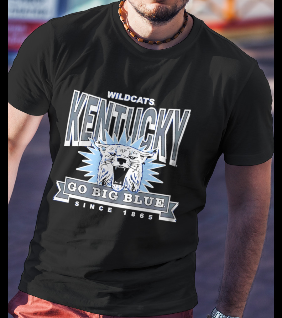 Kentucky Wildcats Go Big Blue Since 1865 Wildcat T-Shirt