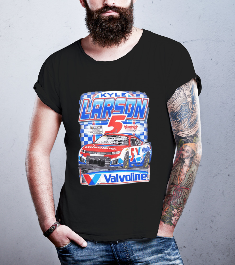 Kyle Larson 5 Valvoline Hendrick Motorsports NASCAR Cup Series Chevrolet Camaro ZL1 T-Shirt