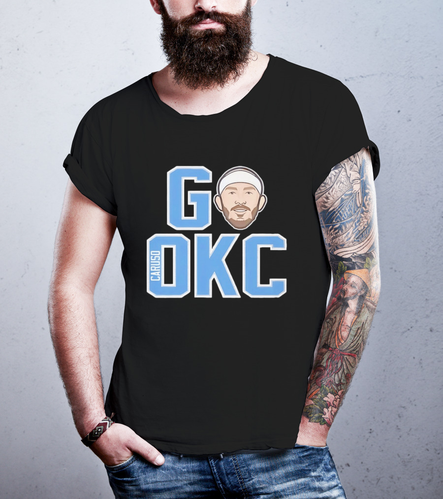 Go OKC Alex Caruso Oklahoma City Thunder T-Shirt