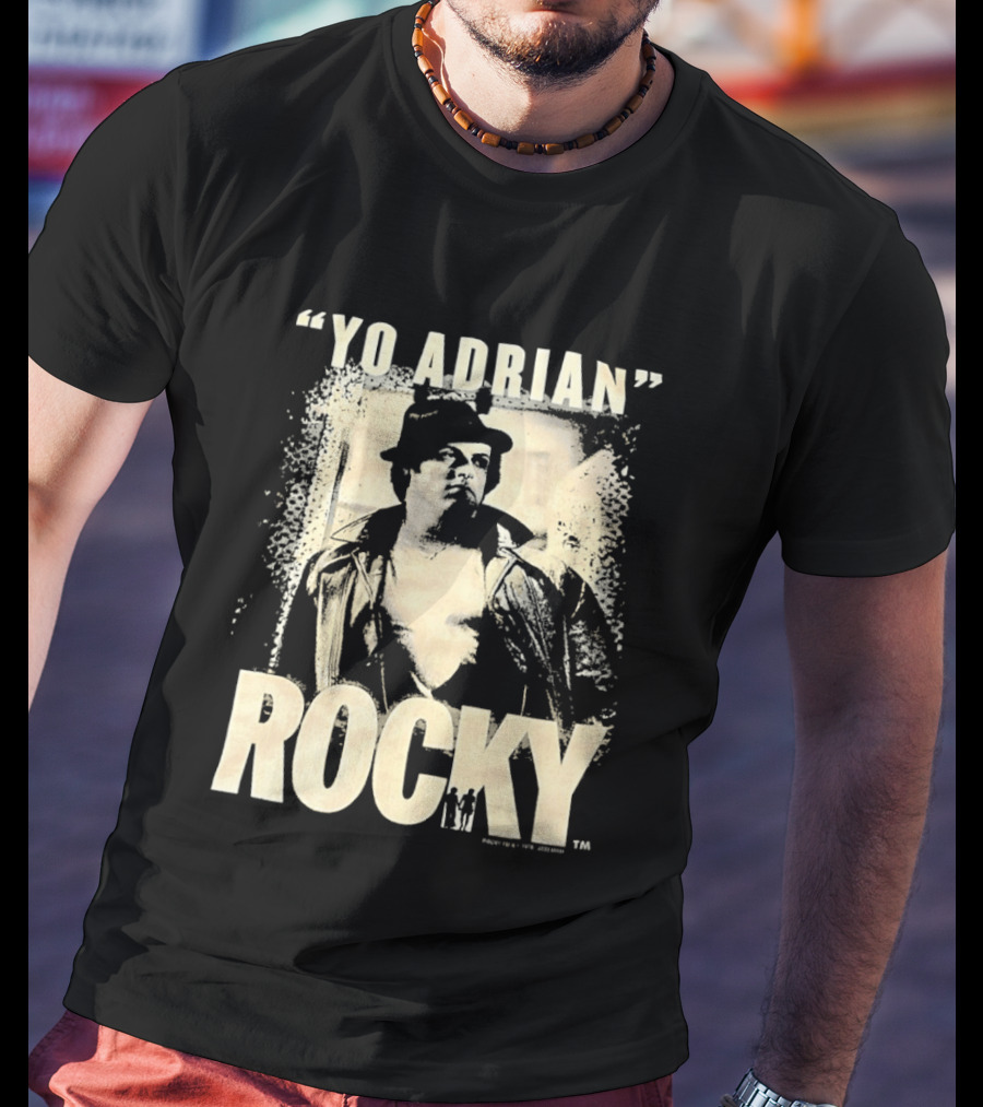Yo Adrian Rocky Balboa Retro Movie T-Shirt