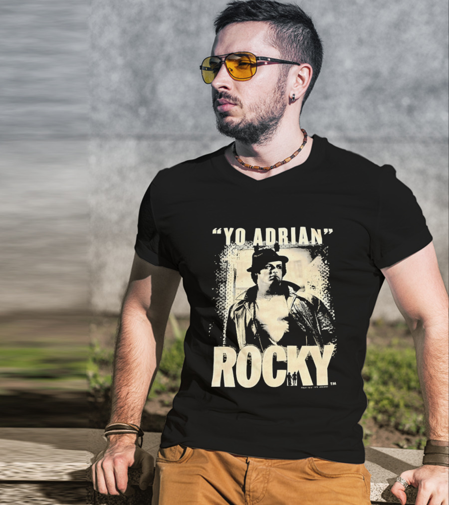 Yo Adrian Rocky Balboa Retro Movie T-Shirt