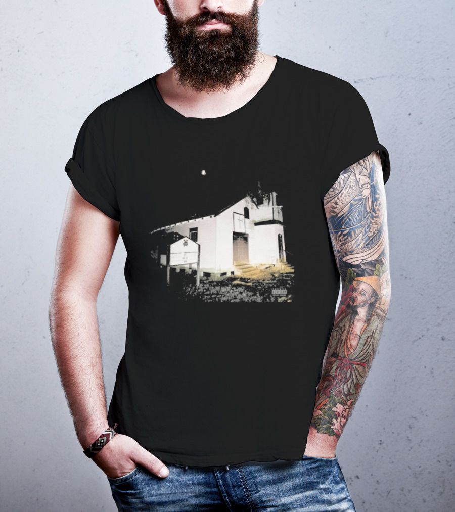 Suicideboys Thy Will Be Done Album Barn Architecture T-Shirt