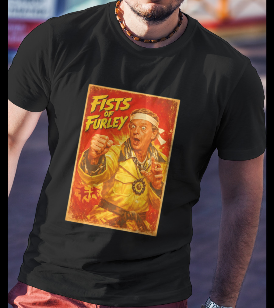 Fists Of Furley Retro Karate Kung Fu Master T-Shirt