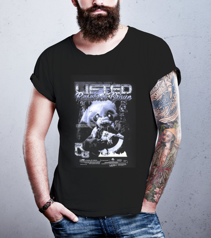 Lifted Research Group Pandamonium Panda Boxer Gloves T-Shirt