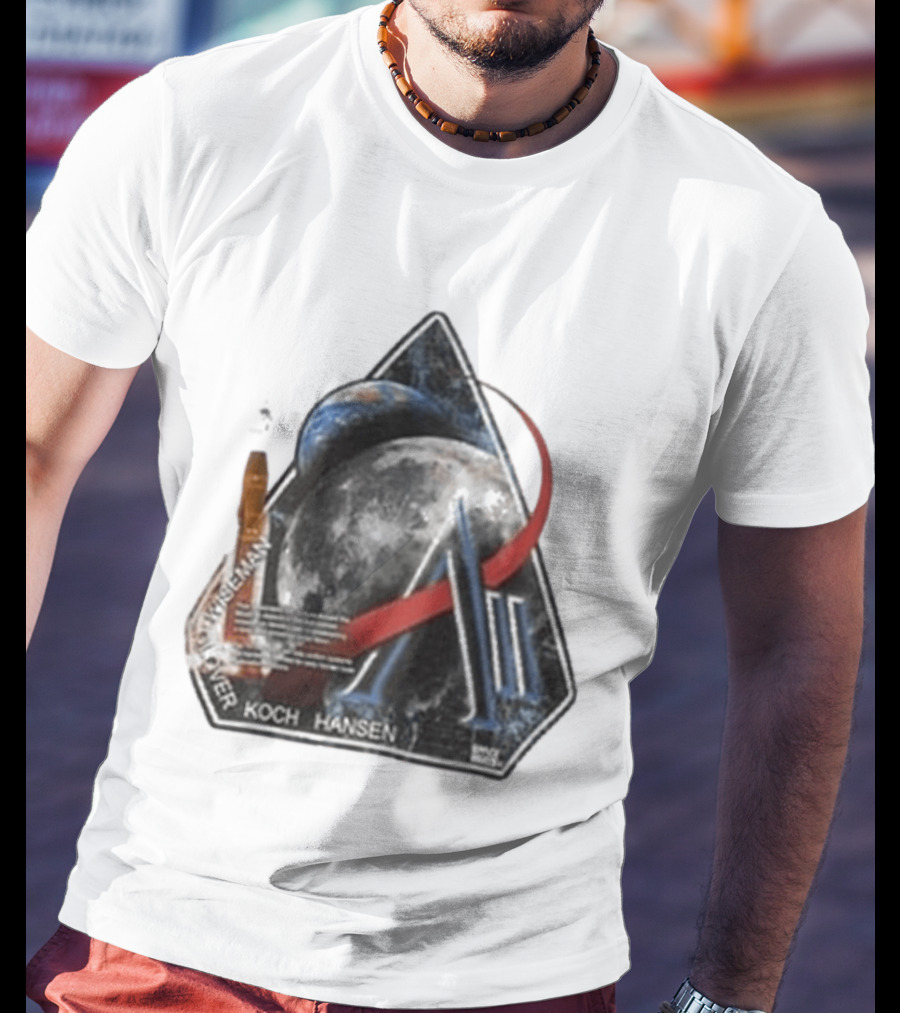 Ron Jon Cocoa Beach FL Artemis II Koch Hansen Moon Mission NASA Spaceship T-Shirt