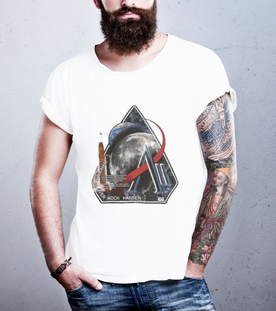 Ron Jon Cocoa Beach FL Artemis II Koch Hansen Moon Mission NASA Spaceship T-Shirt