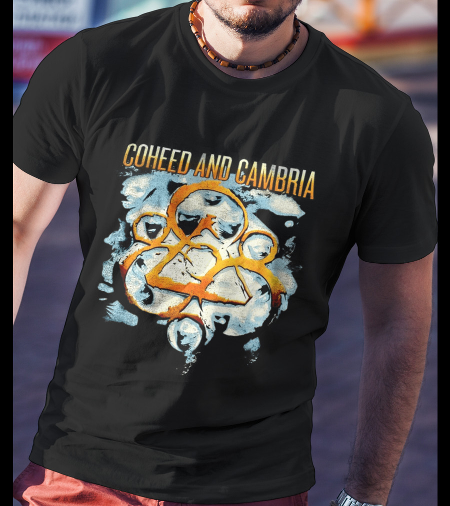 Coheed And Cambria Keywork Symbol With Artistic Texture T-Shirt
