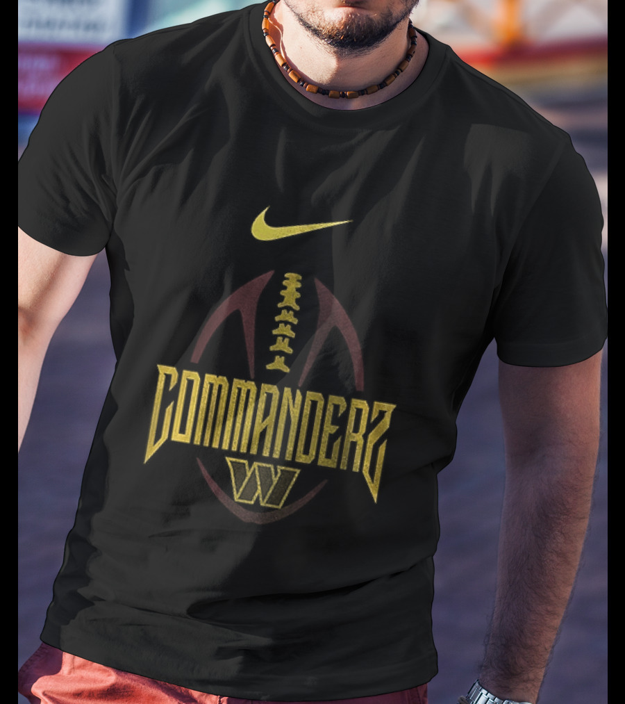 Nike Washington Commanders Football Racing T-Shirt