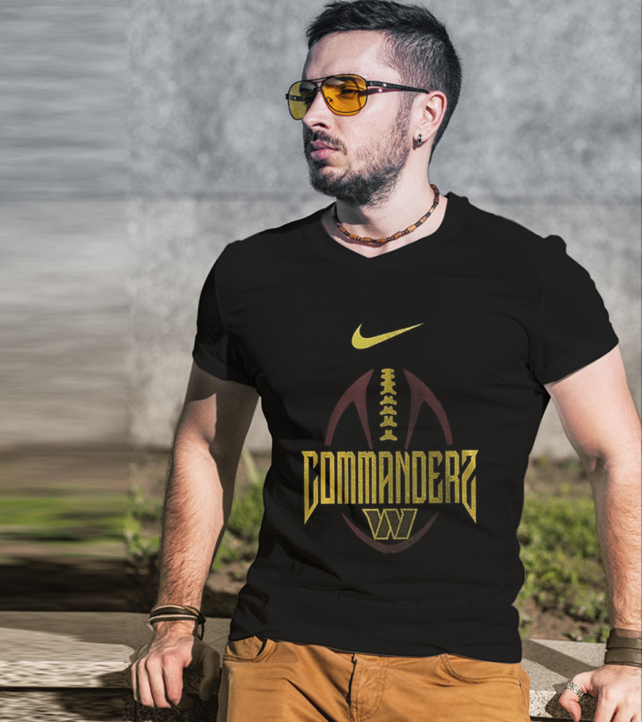 Nike Washington Commanders Football Racing T-Shirt