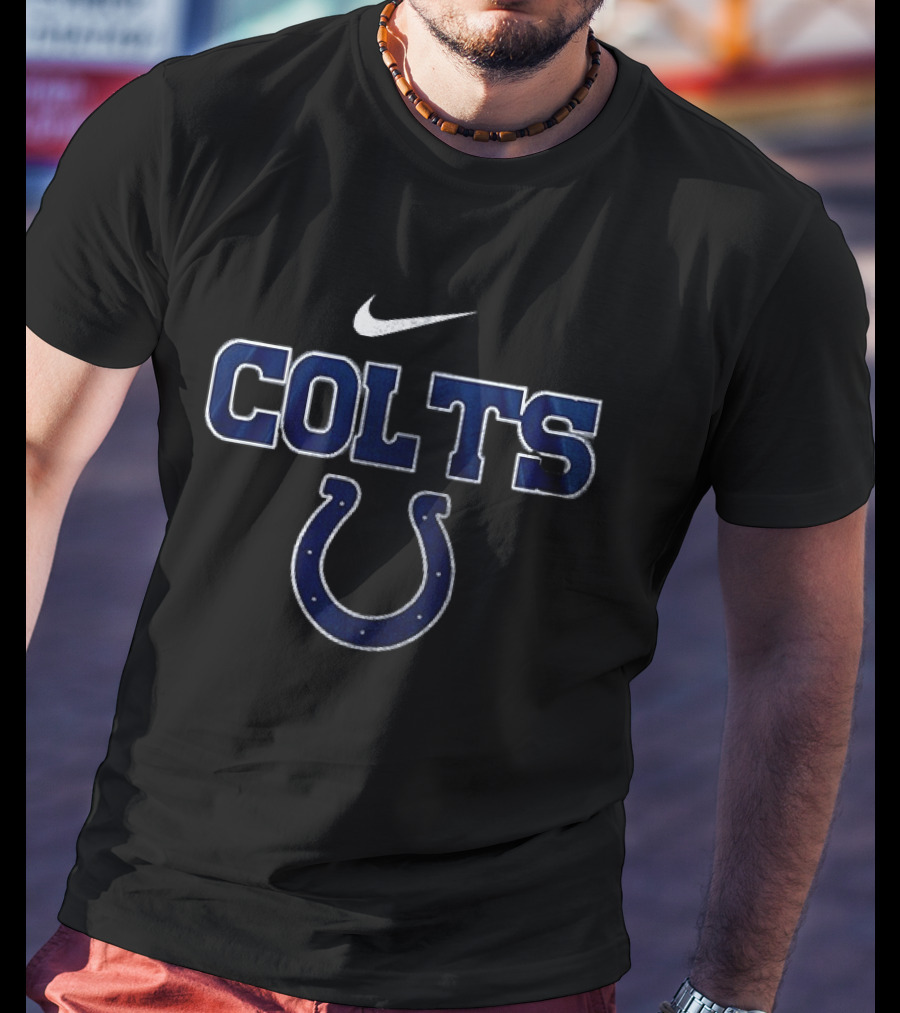 Indianapolis Colts Mount Rushmore Legends Nike Colts Horseshoe T-Shirt