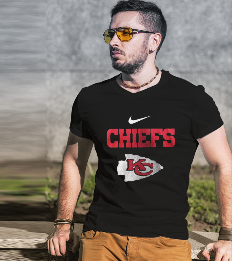 Kansas City Chiefs Nike KC Arrowhead T-Shirt