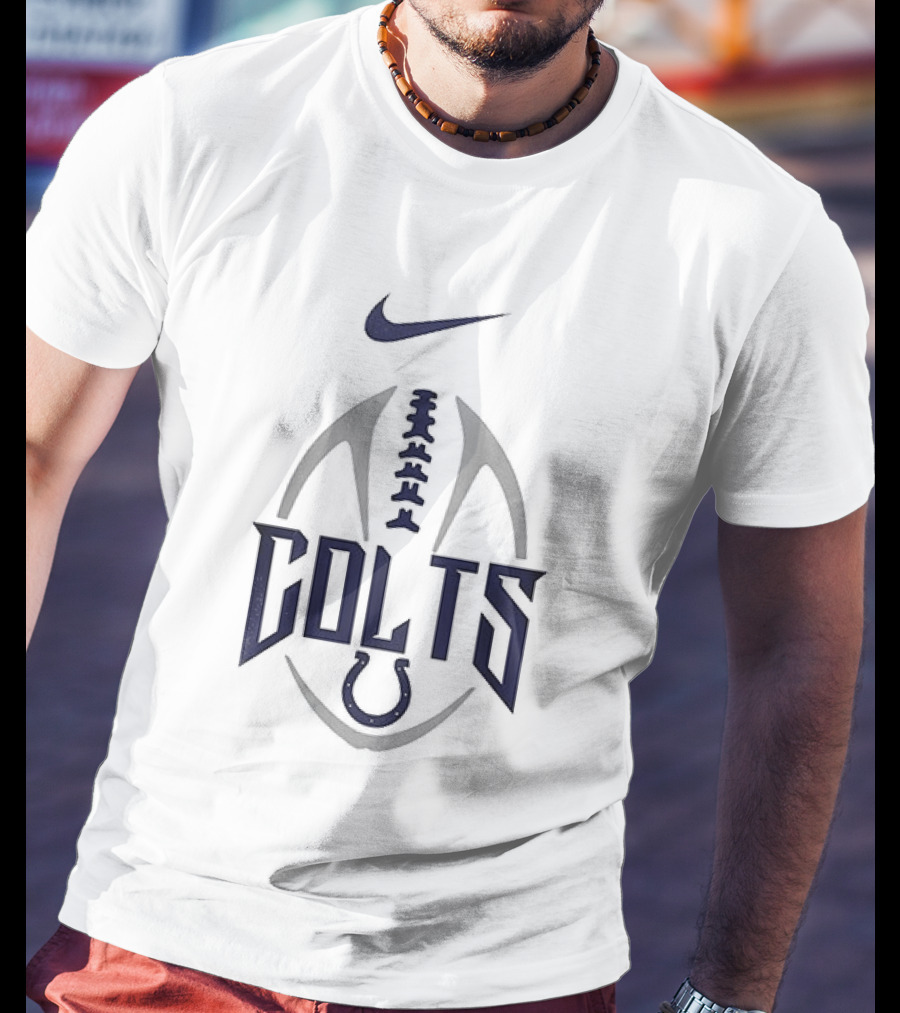 Indianapolis Colts Nike Drag Racing Football T-Shirt