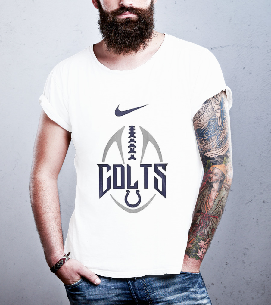 Indianapolis Colts Nike Drag Racing Football T-Shirt