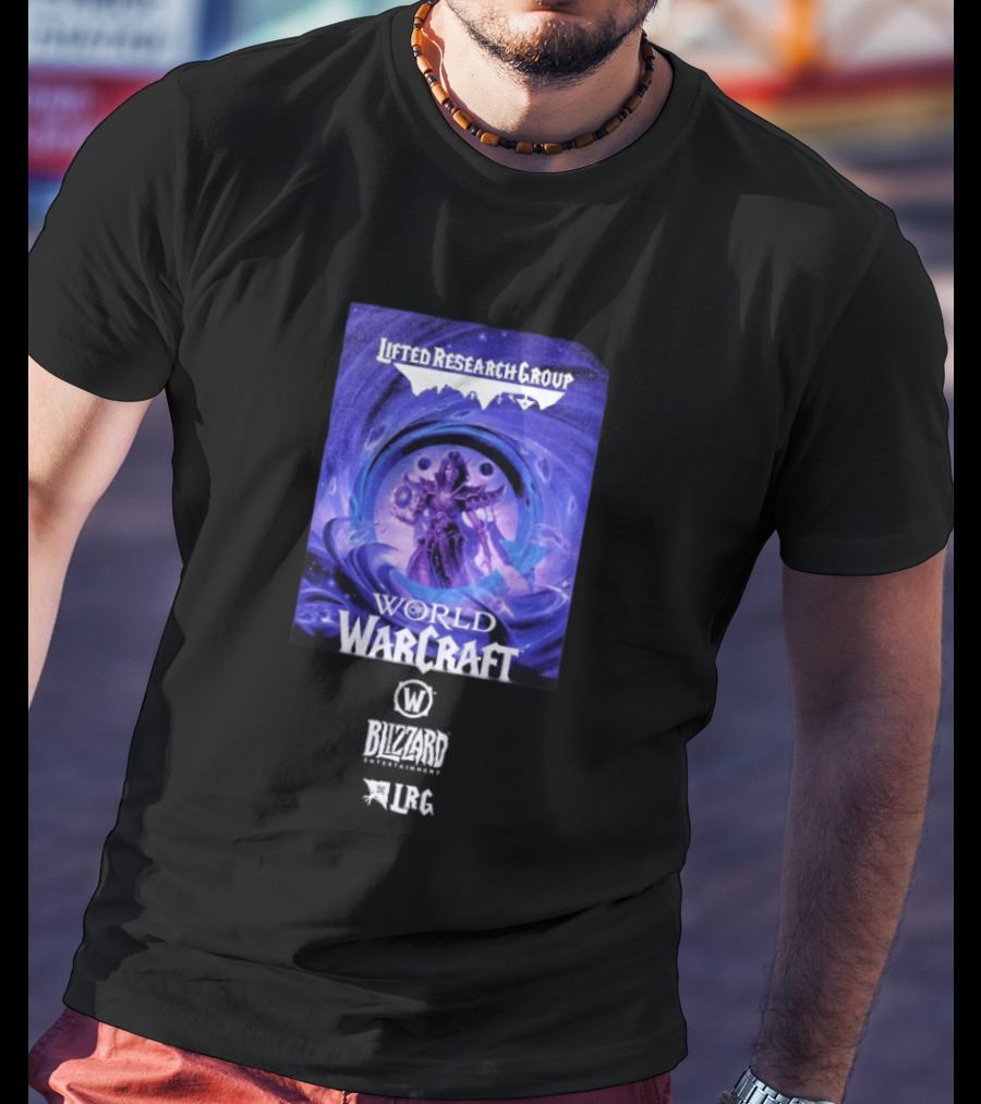 Lifted Research Group World Of Warcraft Xal'Atath The Void Mage T-Shirt