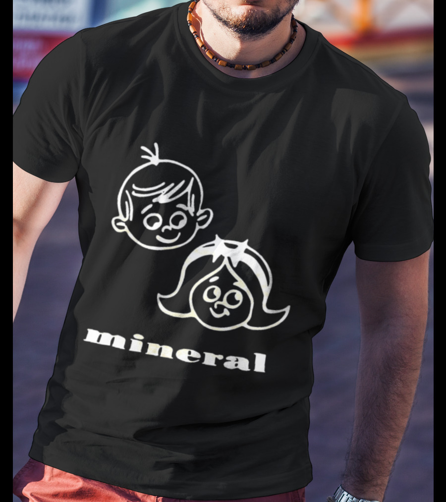 Mineral Midwest Emo Band Kids Face T-Shirt