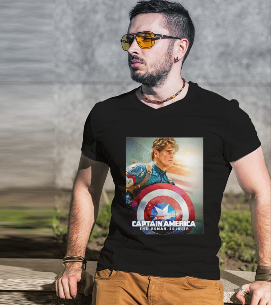 SECTION STUDIOS Captain America The Roman Soldier T-Shirt