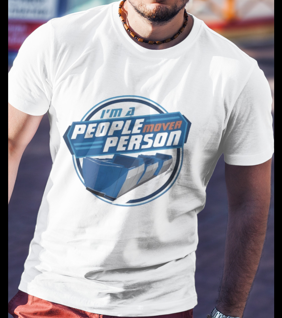 I'm A People Mover Person Retro Style Transport T-Shirt