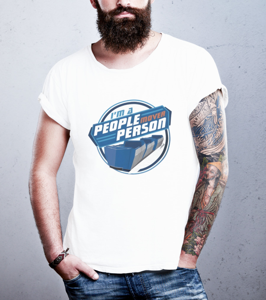 I'm A People Mover Person Retro Style Transport T-Shirt