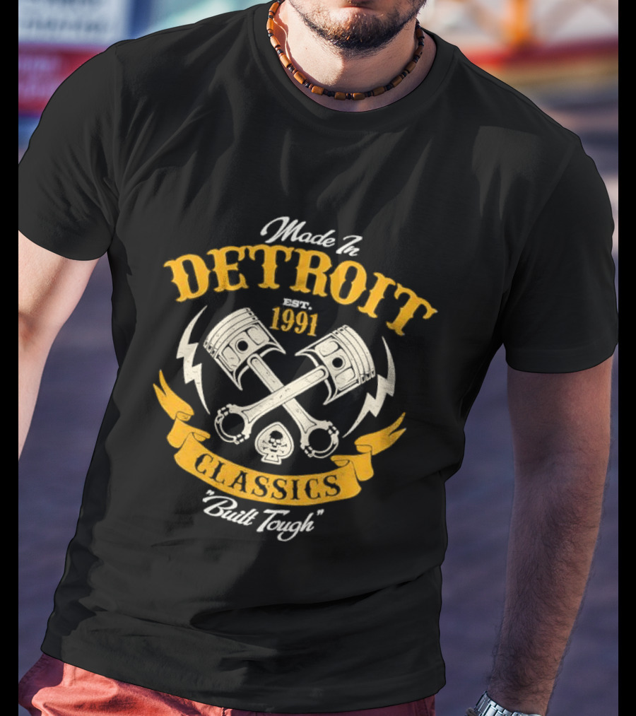 Made In Detroit Classics 1991 Built Tough T-Shirt