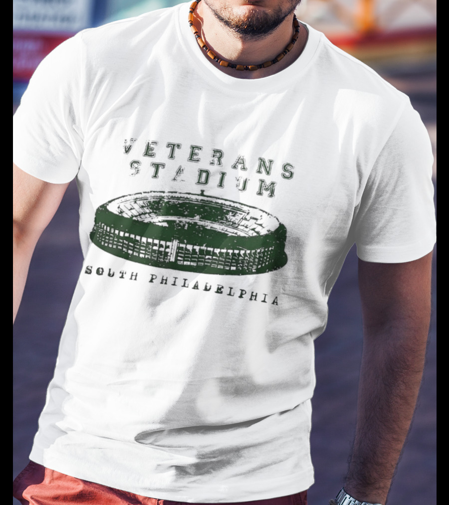 Veterans Stadium South Philadelphia Stadium Oval Arena T-Shirt