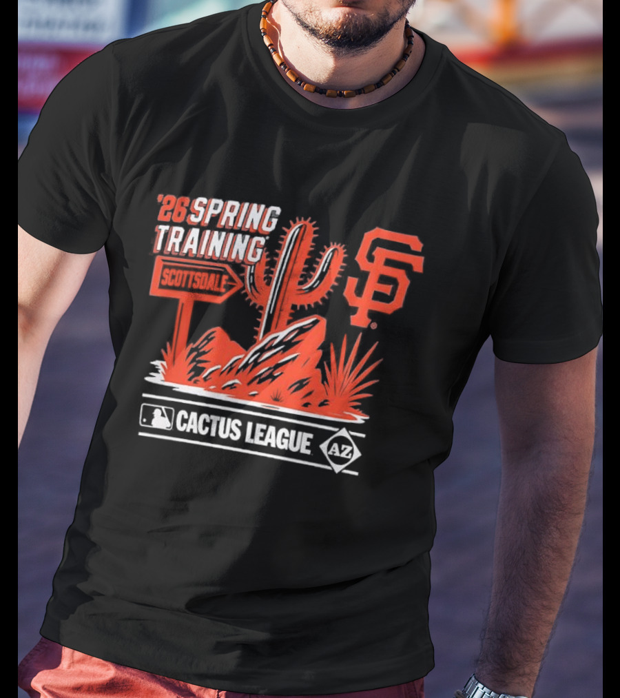 San Francisco Giants 2026 Spring Training Cactus League AZ MLB T-Shirt