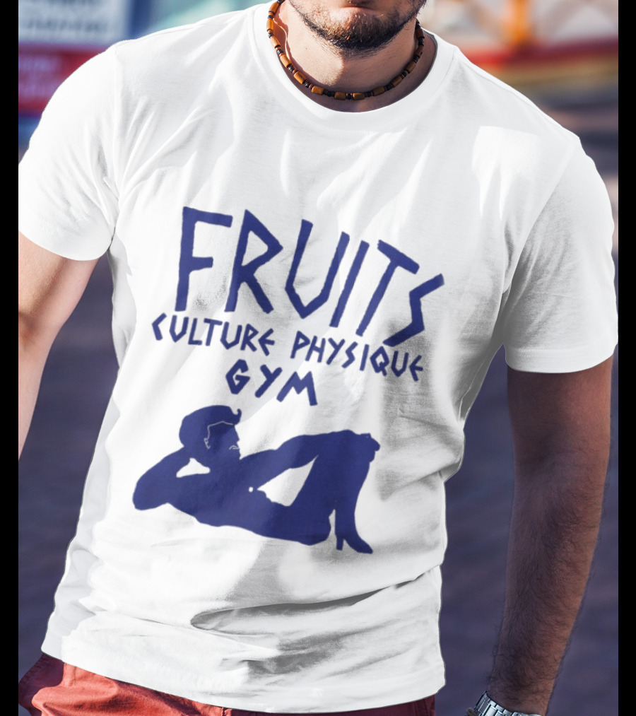 FRUITS Culture Physique Gym Silhouette Fitness T-Shirt