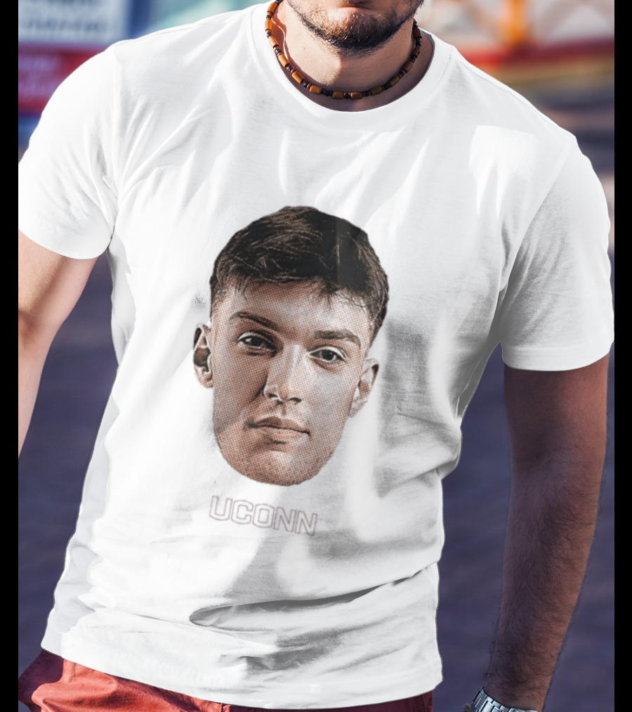 Rrezon Elezaj Uconn Huskies Bobblehead T-Shirt